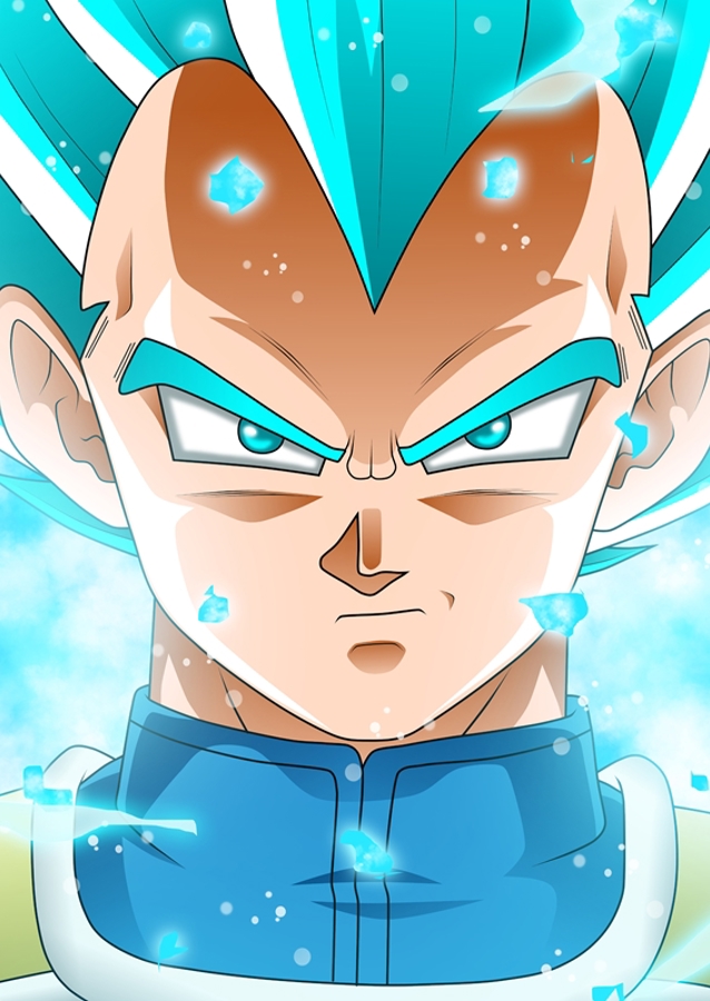 Vegeta Face Dragon Ball