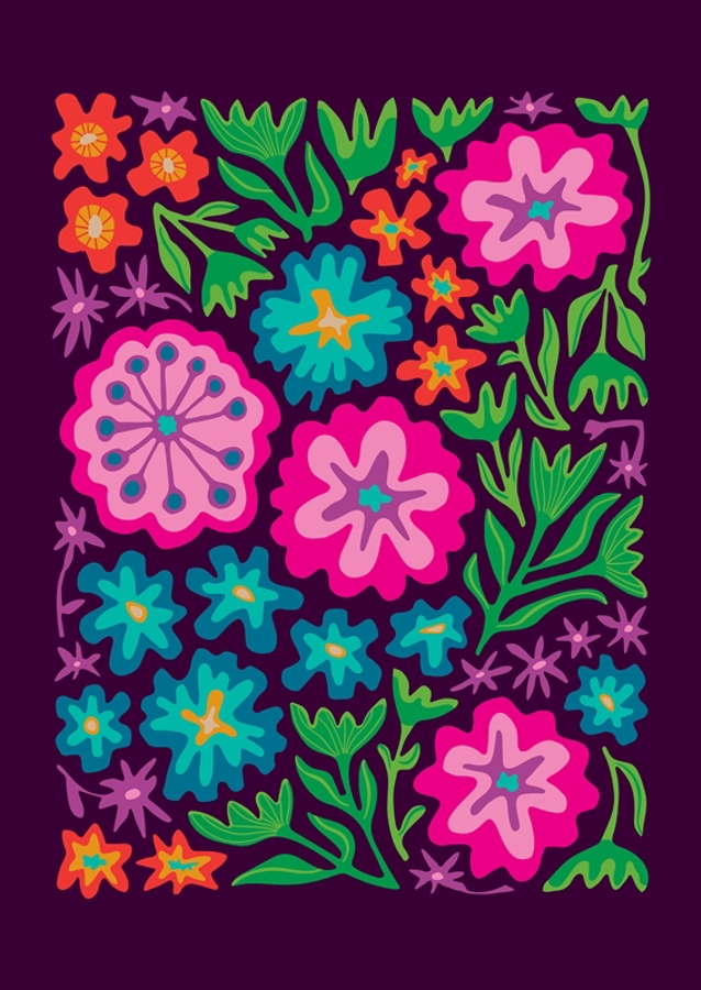 SAYULITA Bright Tropical Flora