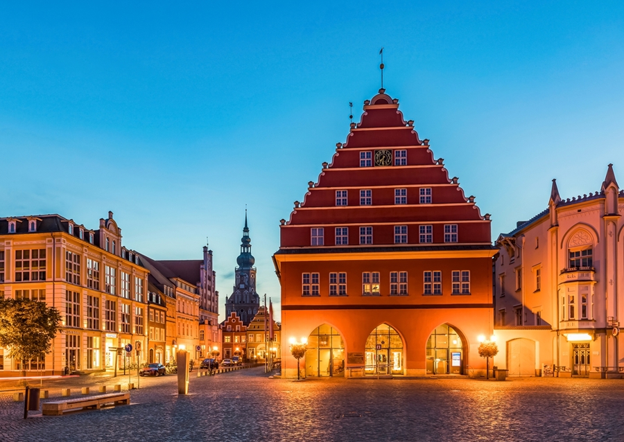 Marktplatz in Greifswald