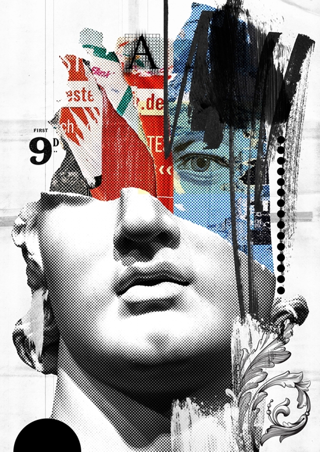 Collage portrait