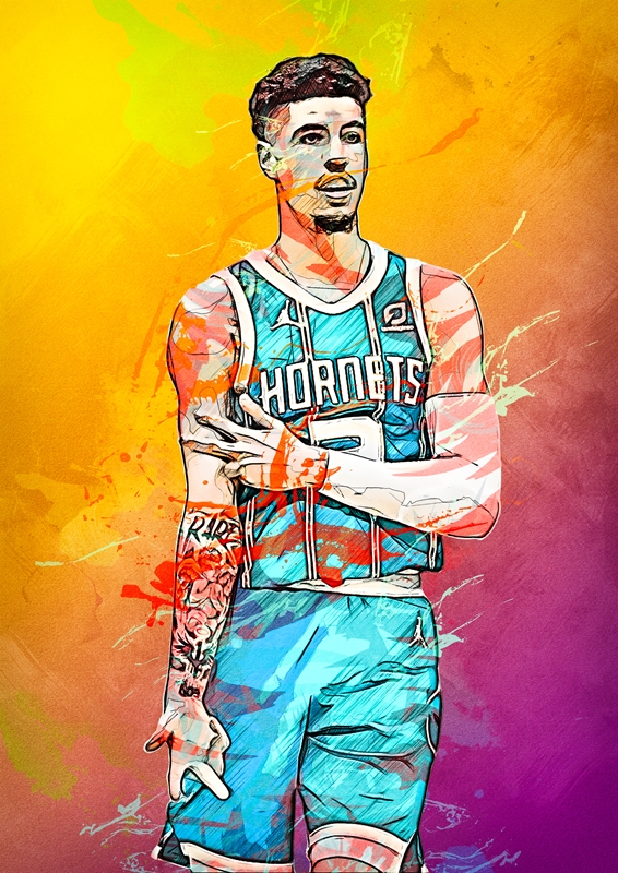 LaMelo Ball posters & prints by crystal maxwell - Printler