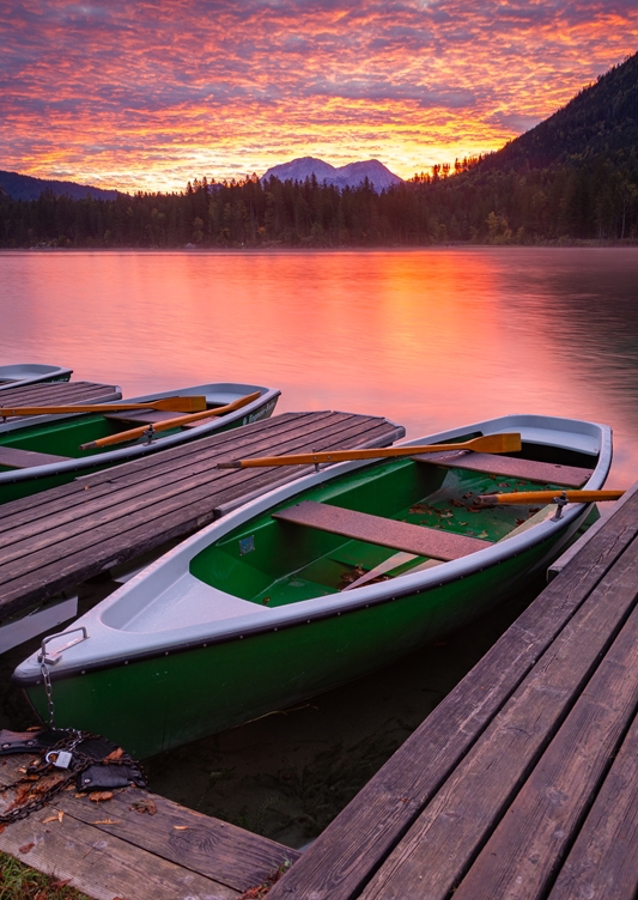 Lake Hintersee at Sunrise