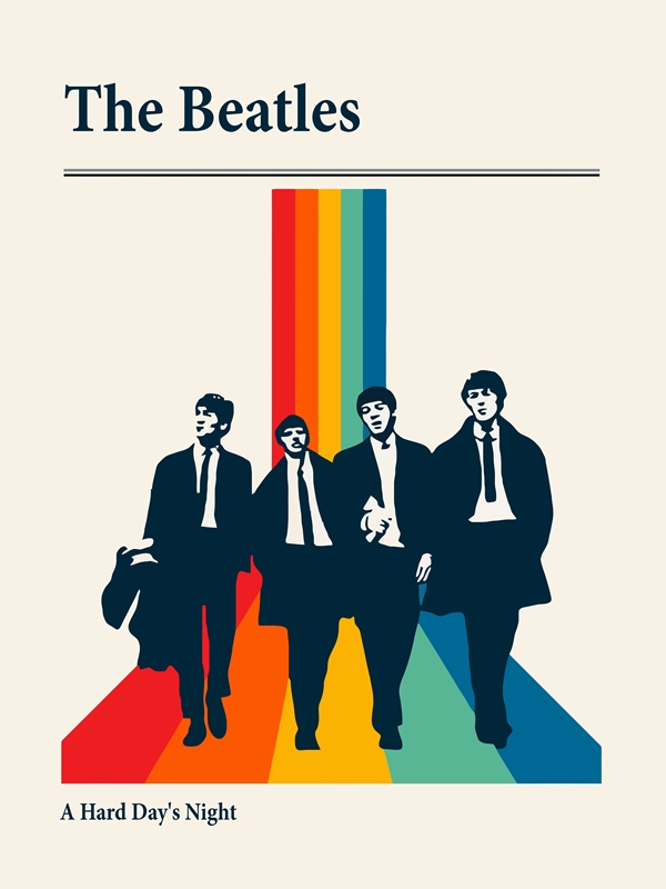 Beatles - A Hard Day's Night posters & prints by Amer Sanap - Printler