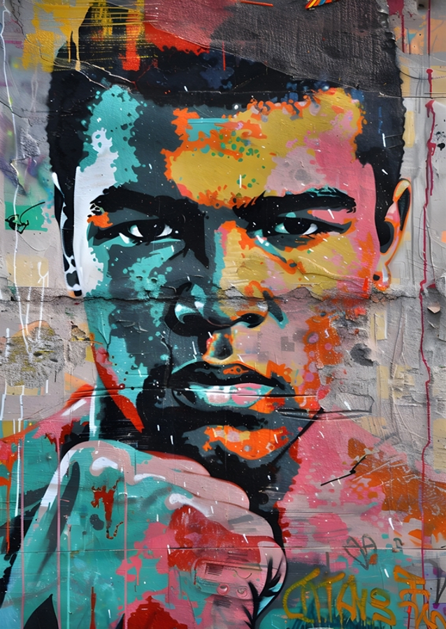 Pop Art muhammad ali art