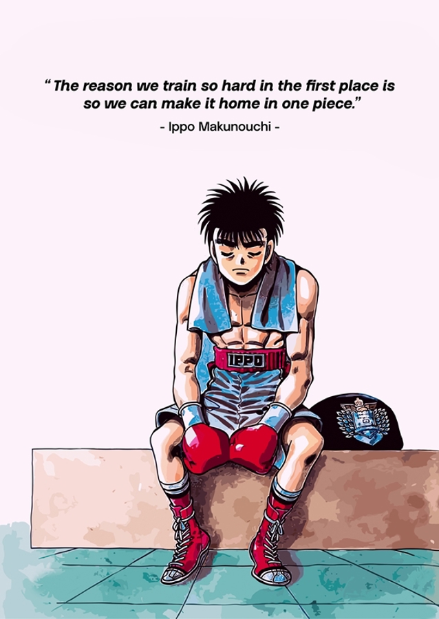 Hajime No Ippo Anime Quotes