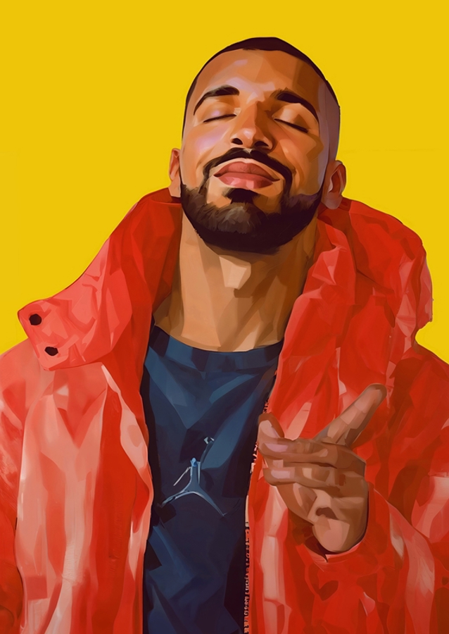 Drake Meme Art - Yes