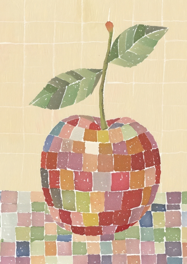 Körsbärsröd discokula