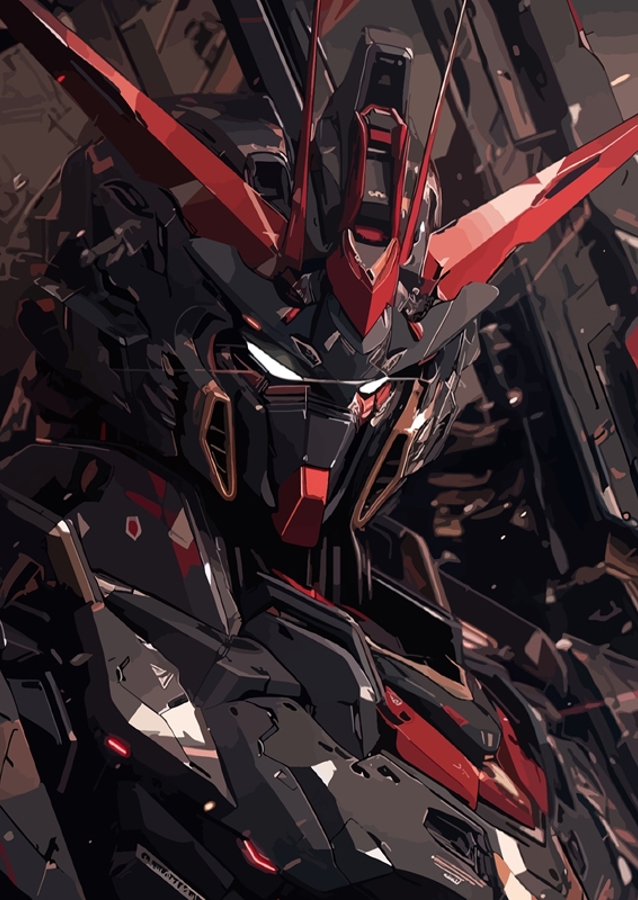 Mobildrakt Gundam - BLÅ