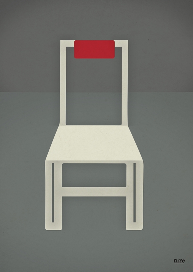Minimal - White chair