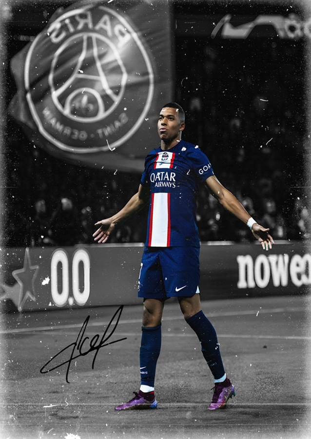 Podpis Kyliana Mbappe