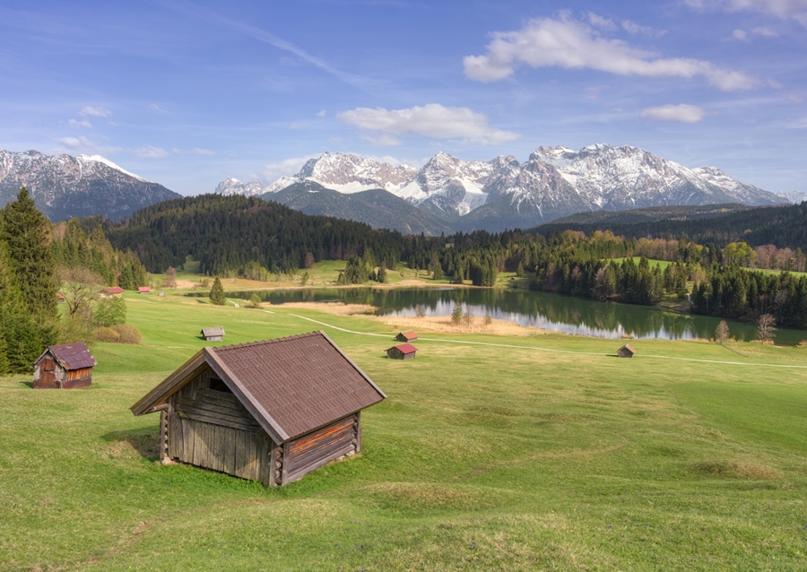 Frühlingstag am Geroldsee