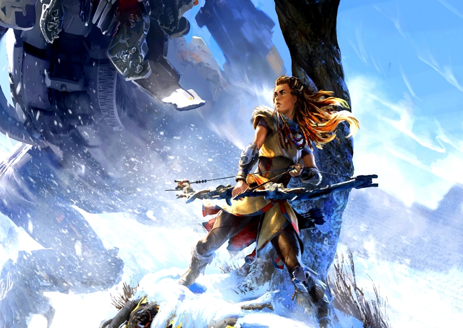 mystisk bågskytt från en inla