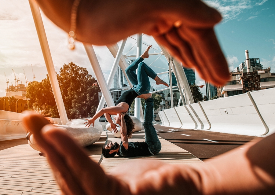 Acro Yoga in Tel Aviv