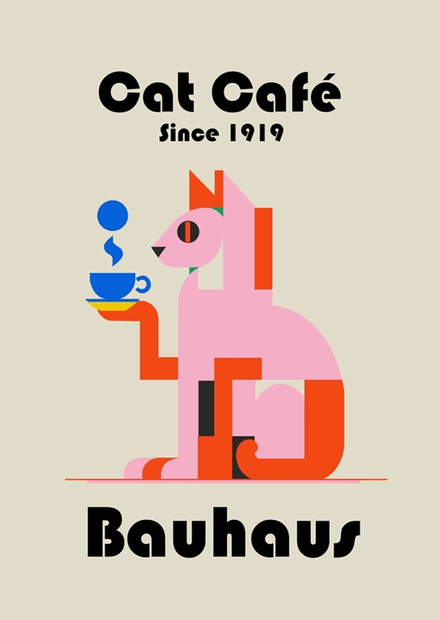 Bauhaus Cat Café siden 1919