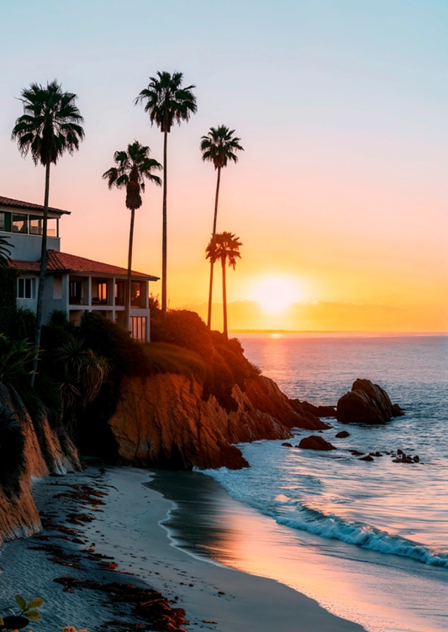 Laguna Beach Lever du soleil