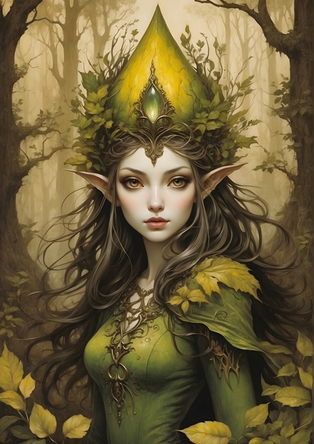 Green elf of the forest