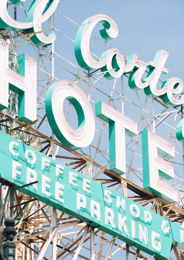 Retro Hotel Sign
