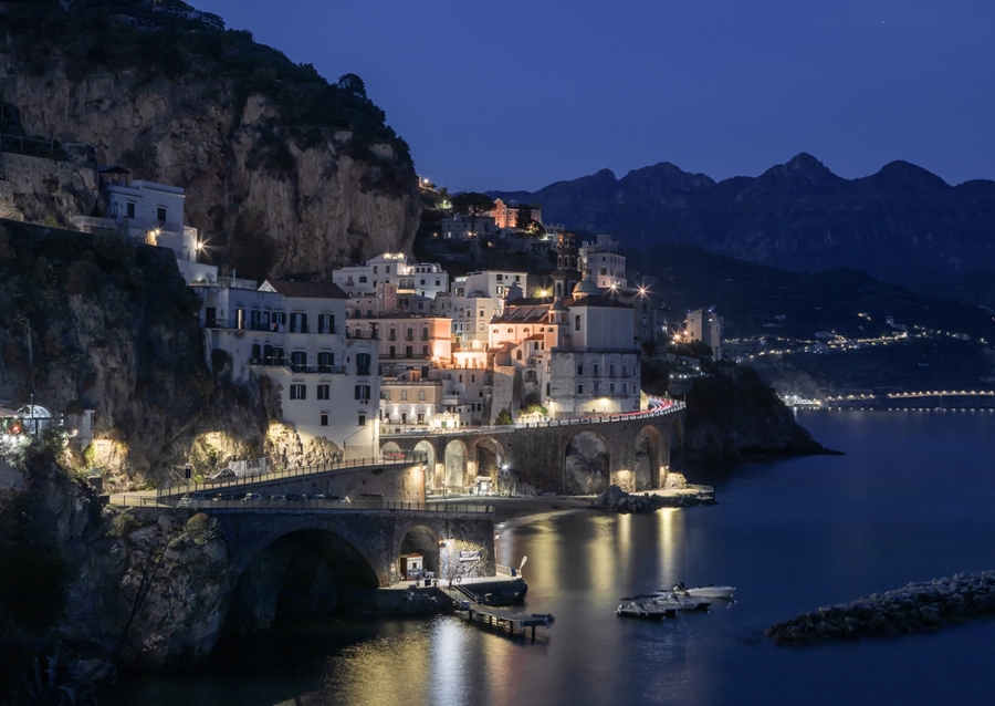 Amalfi Coast - Atrani at night
