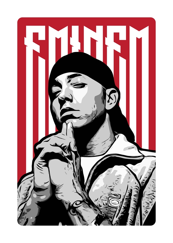 APPLEBUM ポスター A1 Poster EMINEM エミネム アップルバム ポスター 