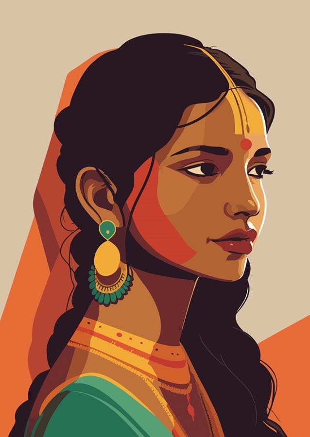 Indian People pop art