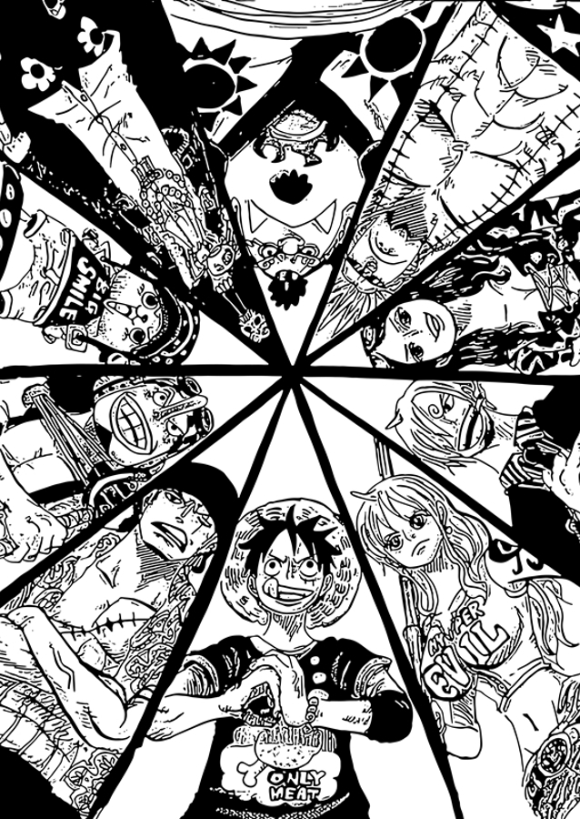 Sztuka mangi One Piece