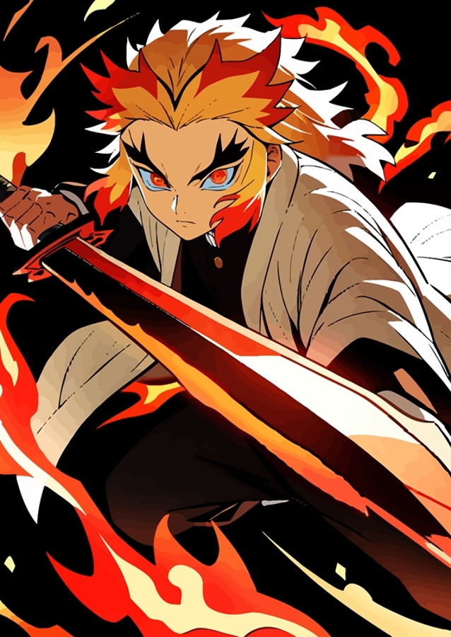 Kyojuro Rengoku Flame Hashira
