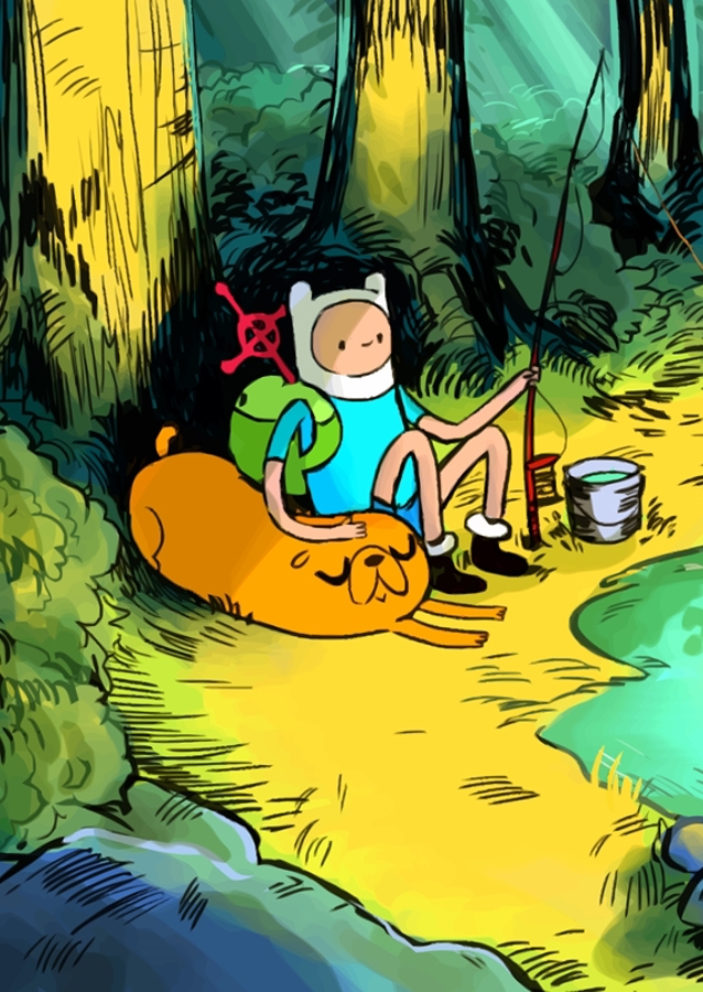 Adventure Cartoon Art