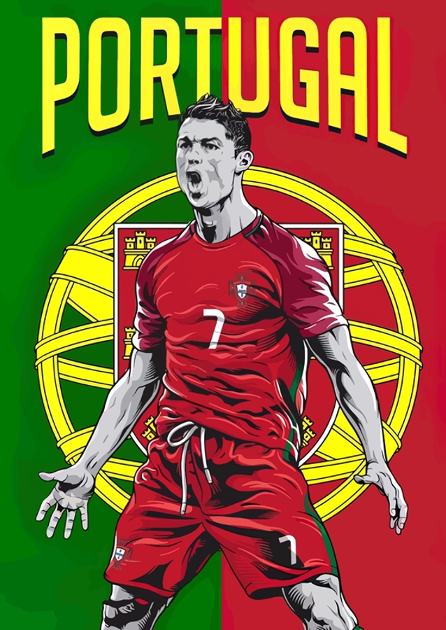 Cristiano Ronaldo - Pop Art
