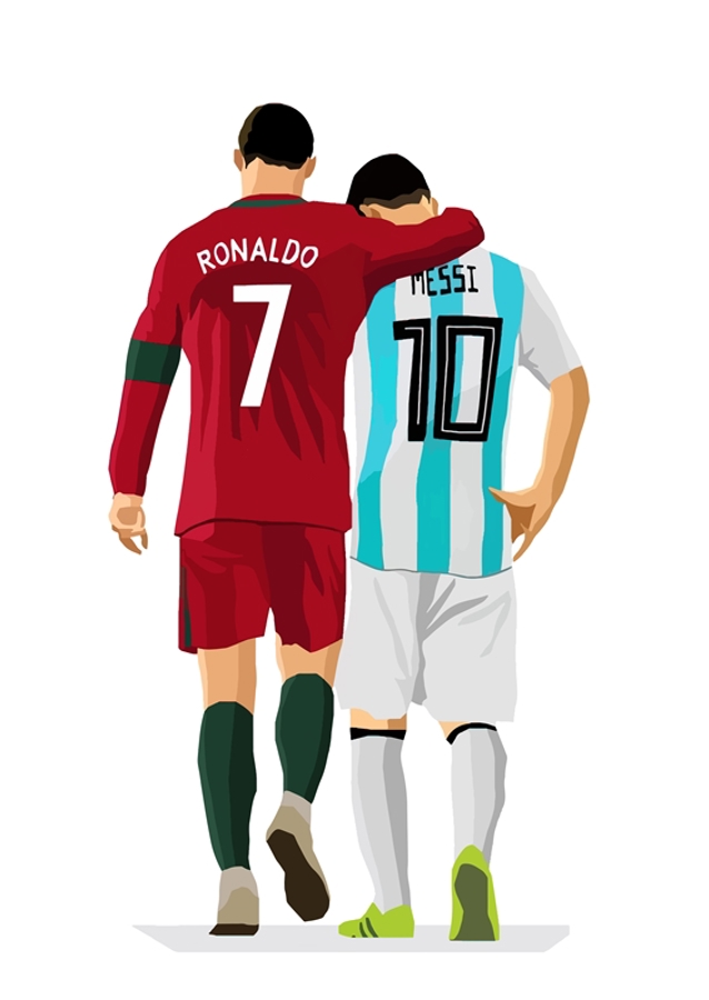 Ronaldo et Messi