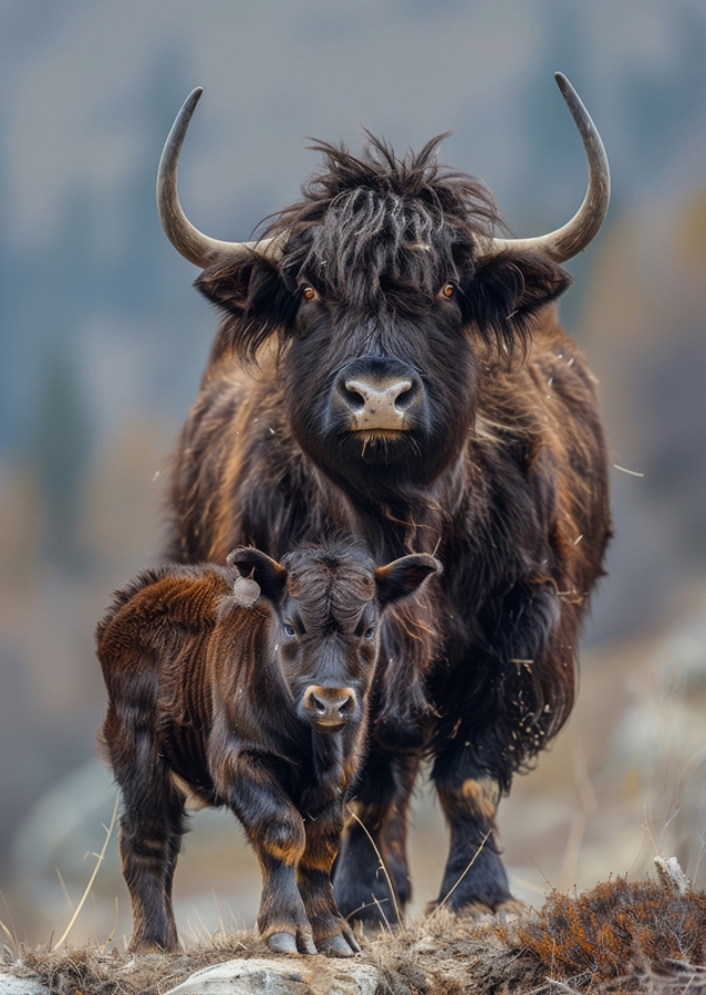 Yak Animal Family
