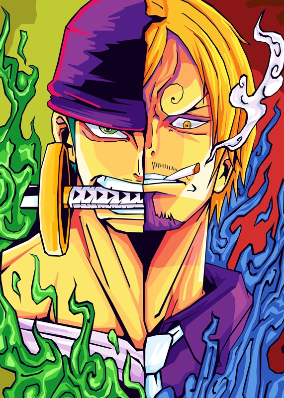 おまけ付★ONEPIECE ゾロ サンジ ポートレートポスターZOROSANJI おまけ付☆ONEPIECE ゾロ サンジ ポートレートポスターZOROSANJI ポスター