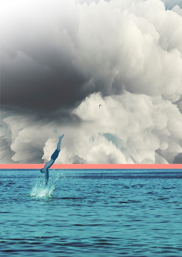 Forventning - Sea Collage