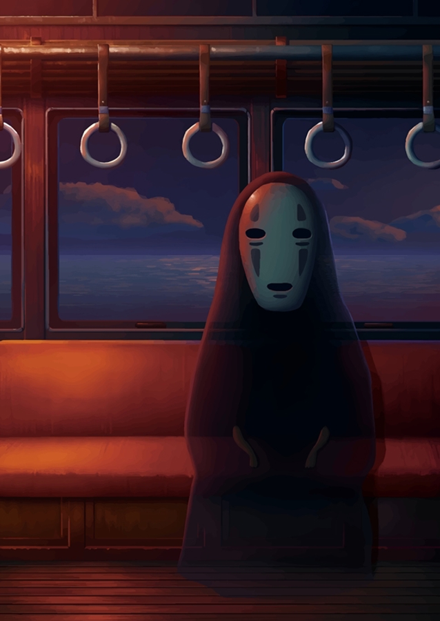 Kaonashi odveden pryč