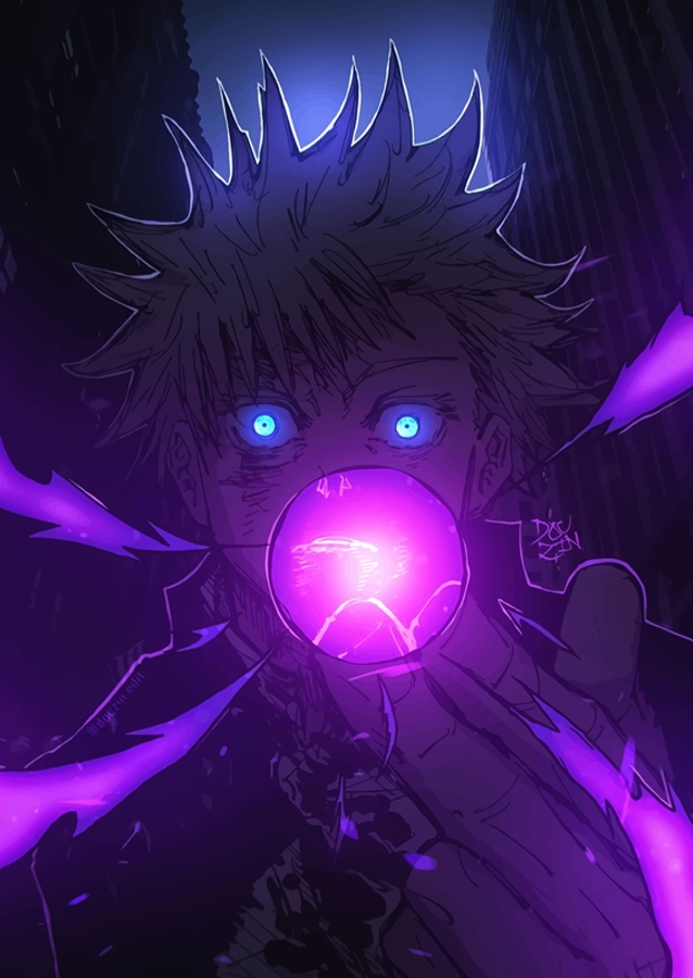 Purple Void Gojo