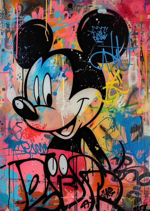 Mouse x Grafitti