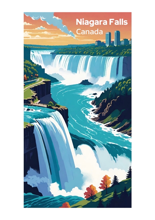 Niagara Falls Reisekunst