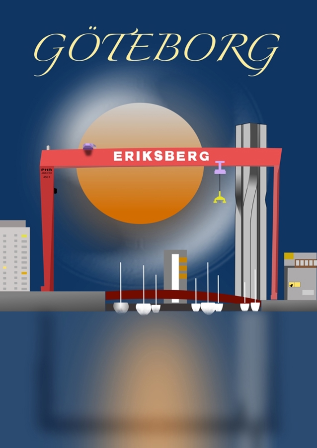 Der Bockkran von Eriksberg