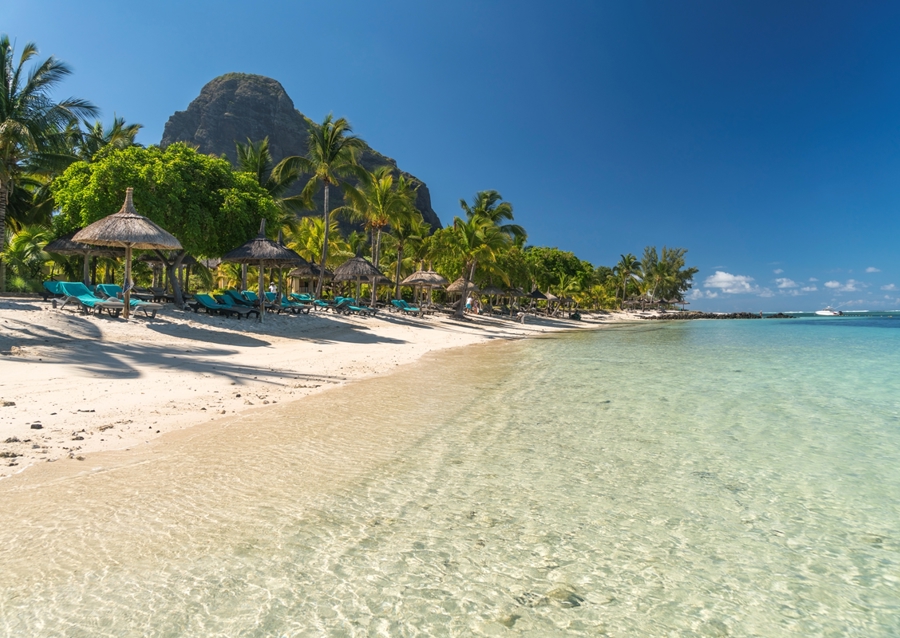 Pláž Le Morne, Mauricius