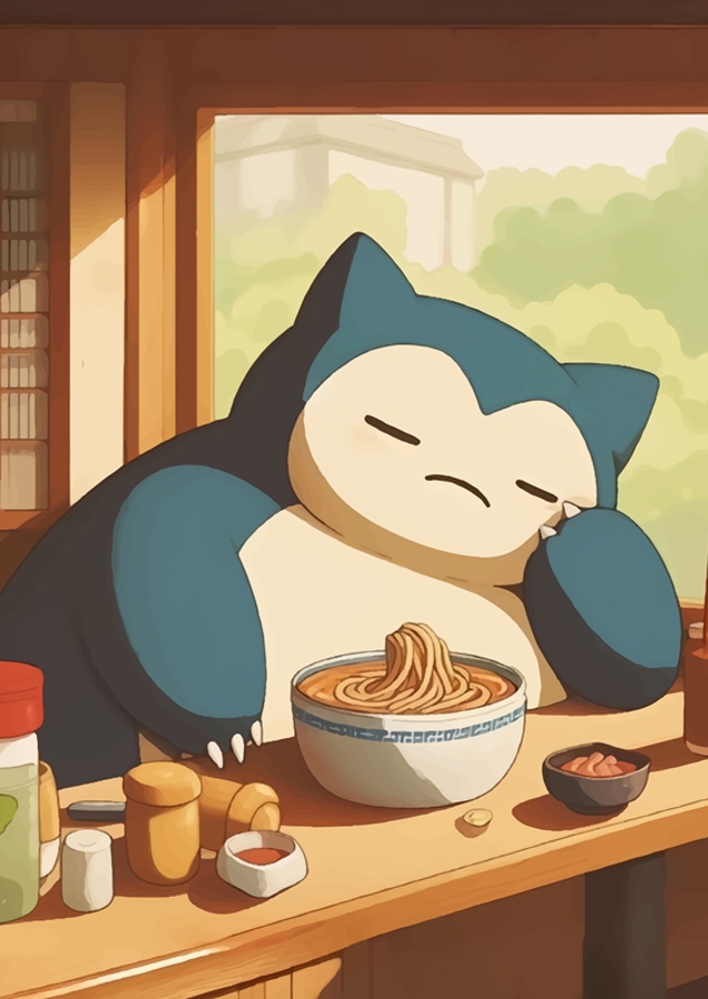 The Lazy Snorlax