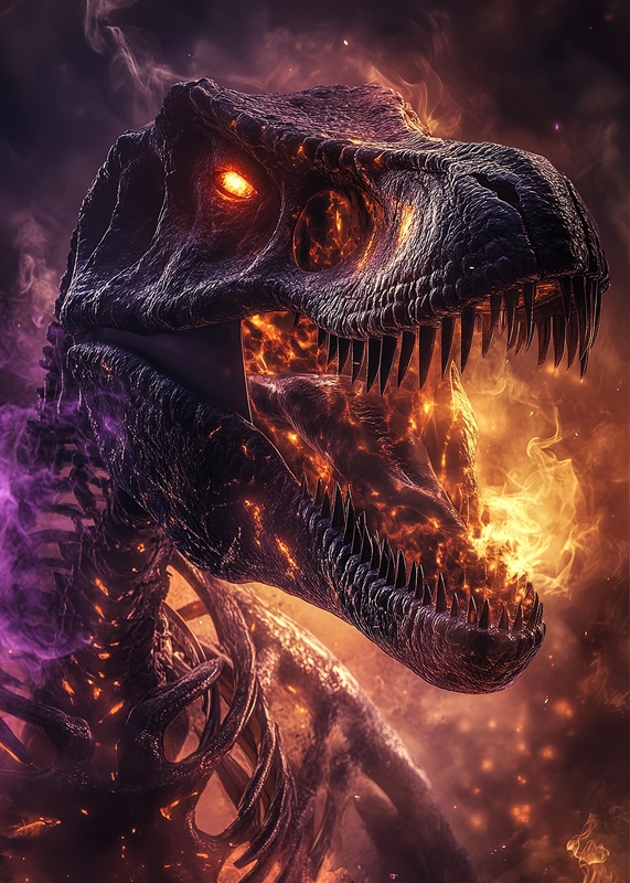 Tyrannosaurus Rex Dinosaur posters & prints by FotoKonzepteDE