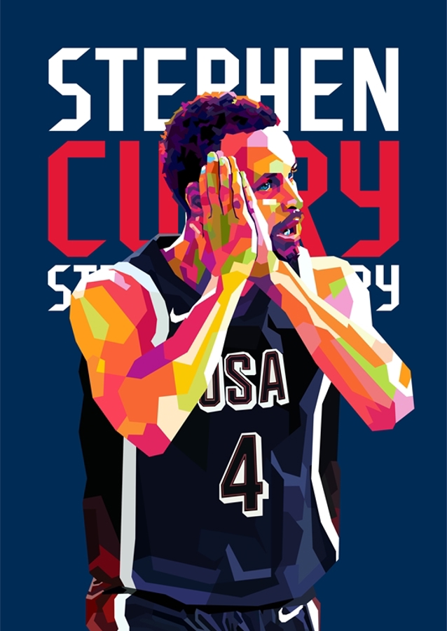 Stephen Curry Noční Noc WPAP