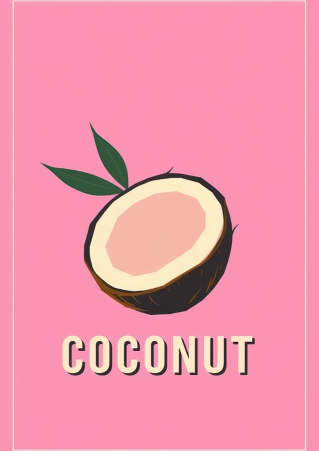 Pink Coconut Retro Modernist