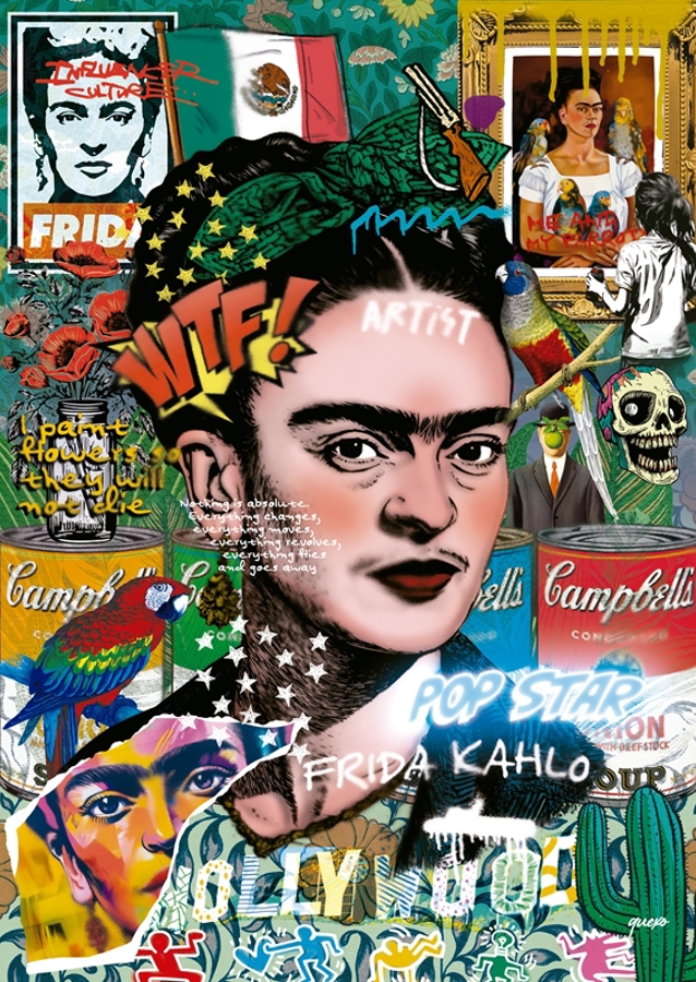 Frida Kahlo Popkunst