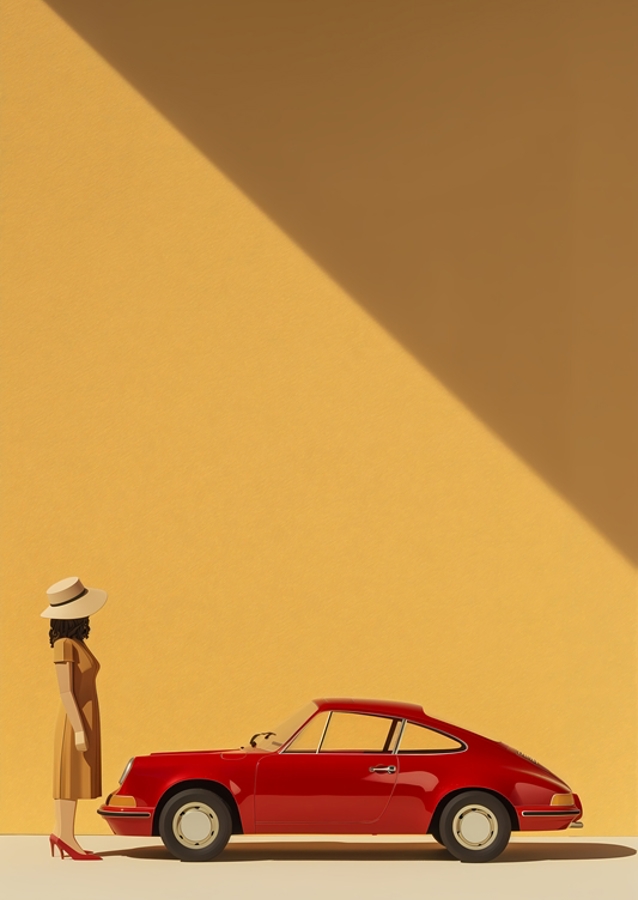 Vintage Charm Classic Car