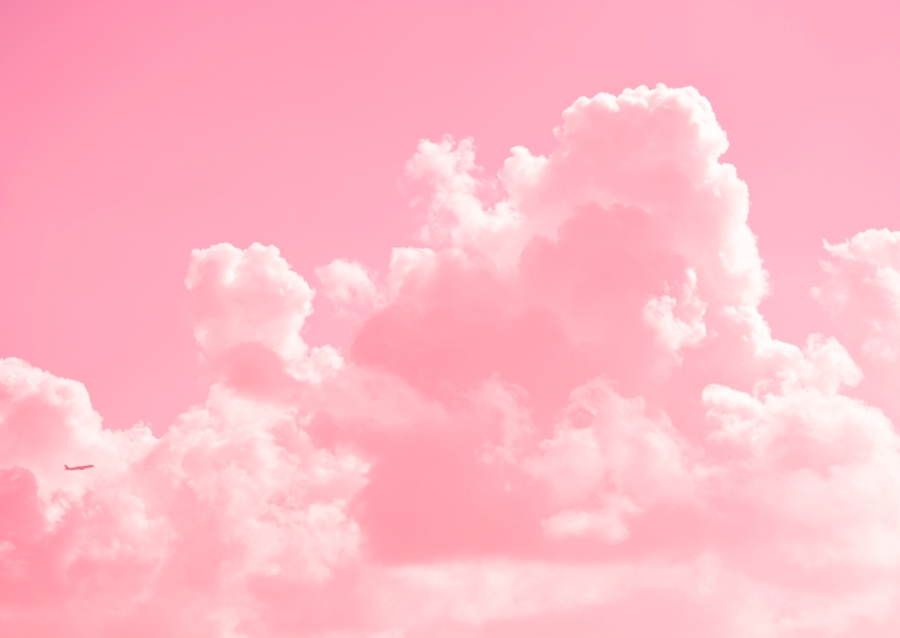 Cloudy with a touch of Pink