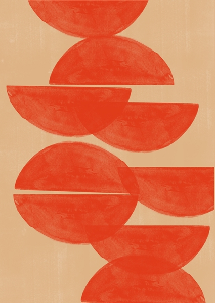 Poster: De toekomst ziet er rooskleurig uit #2262090 - The Miuus Studio