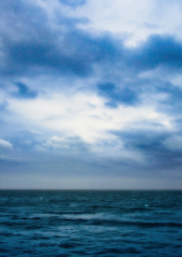 Storm op de Waddenzee