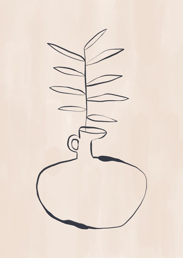 Oliven vase #2524476