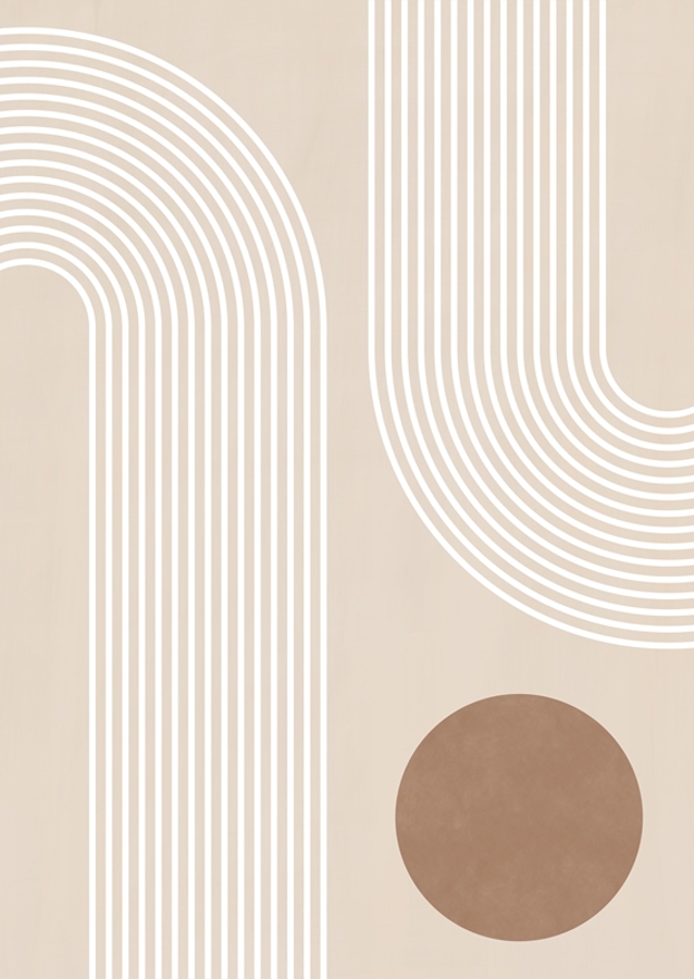 Plakát Béžový oblouk č.1