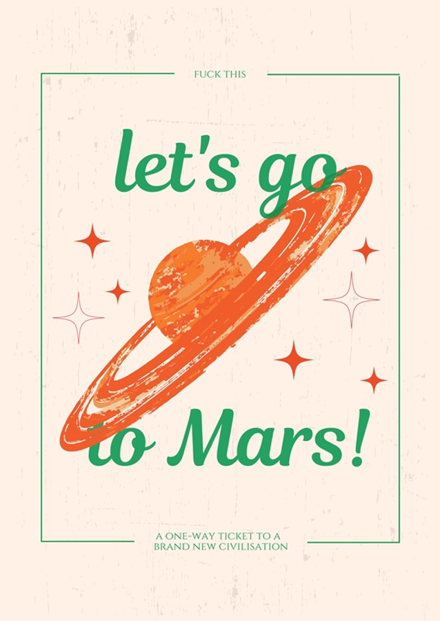 Let's go to Mars! 